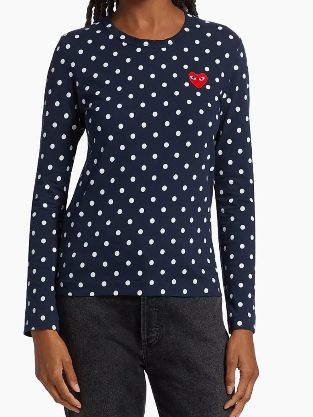 Comme des Garçons PLAY Polka-Dot T-Shirt - Picture 2 of 4